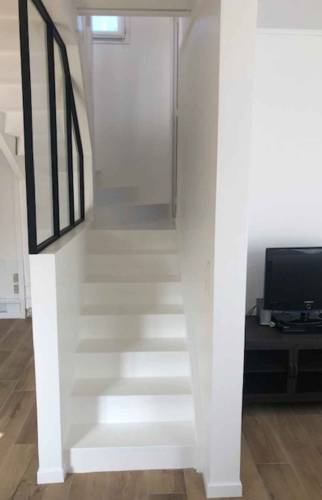 Rénovation d'un escalier à Deauville