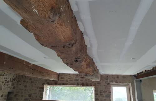 Isolation du plafond 