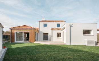 Double extension de maison aux Sorinières (44840)- extérieur