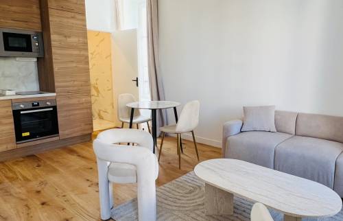 cuisine appartement gris