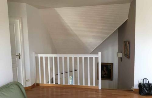 Cage d'escalier avant la rénovation 