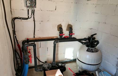 Réalisation installation piscine 77