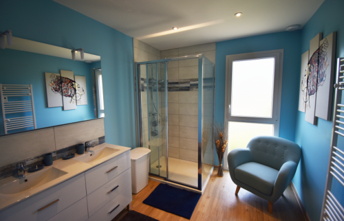 Rénovation gîte - salle de bain