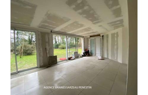 EXTENSION EN BOIS A FEREL 56130 PAR LA MAISON DES TRAVAUX VANNES SARZEAU PENESTIN