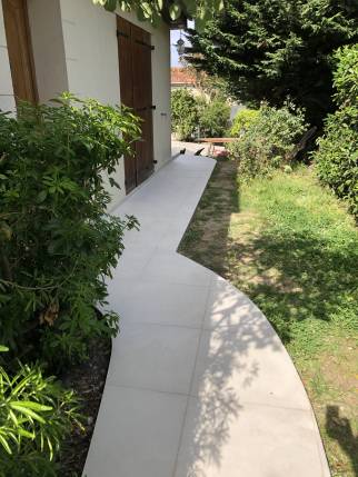 construction d'une terrasse