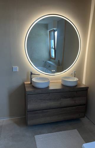 Ensemble meuble et miroir