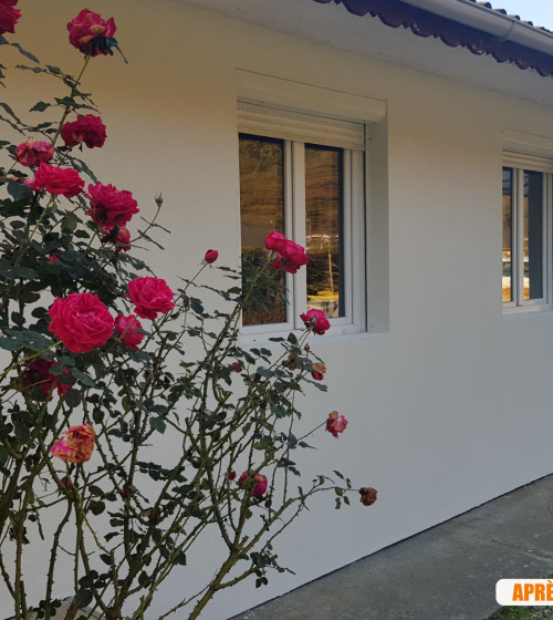 isolation par l'extérieur Grignon, rénovation énergétique Albertville, courtier en travaux Moûtiers, isolation thermique façade