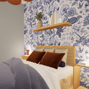 Chambre, architecte et décoratrice d'intérieur à Rennes