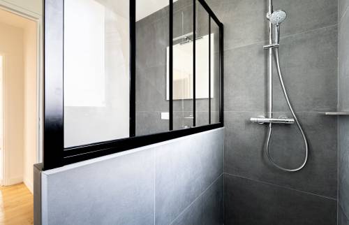 Rénovation d'un appartement à La Haie-Fouassière 44690 -salle d'eau