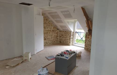 Isolation phonique et thermique terminée