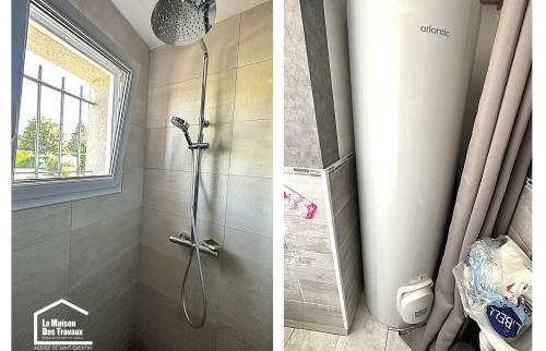 Douche et chauffe-eau