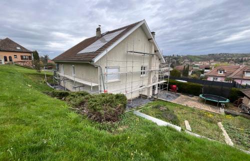 facade maison isolation