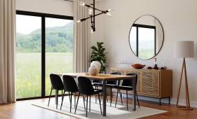 Décoration d'intérieur d'une salle à manger à Penmarc'h