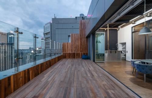 terrasse en bois composite