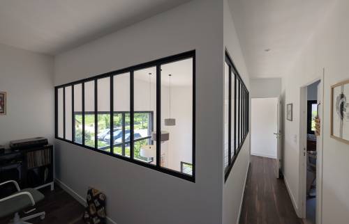 Verrière à l'étage rénovation maison