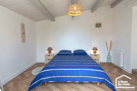 Rénovation totale d'une chambre dans le Golfe du Morbihan