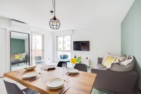 Rénovation complète d'un appartement situé dans le quartier de Lyon Tête D'Or