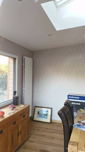 Réalisation des travaux de second oeuvre, électricité, chauffage, isolation placo, et peinture décoration