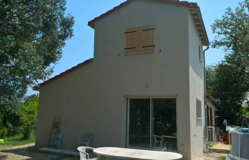 Agrandissement de maison terminé