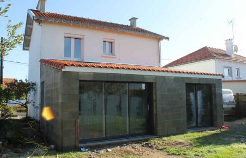 Extension de maison de Bouguenais -