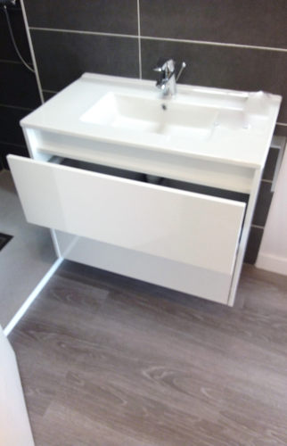 Meuble vasque à tiroir