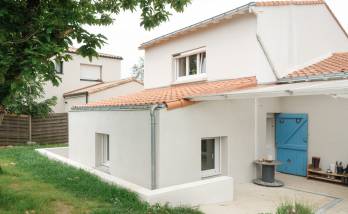 Création d'une extension en parpaing à Vertou