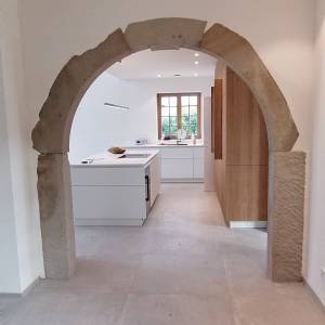 Cuisine corps de ferme alsacien - Aurélie DALIGAULT - La Maison Des Architectes