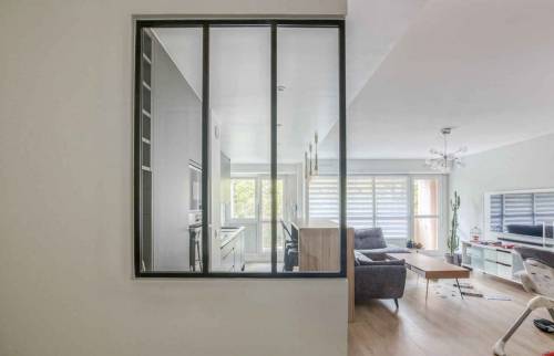 Rénovation de sol depuis l'entrée