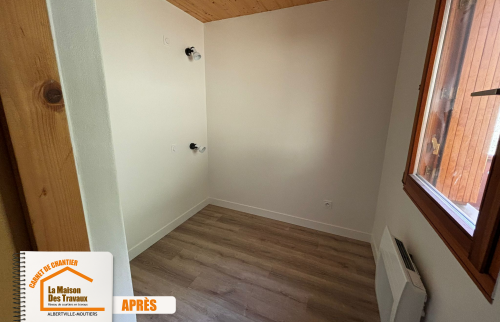 Artisan Champagny-en-Vanoise, Rénovation Savoie artisan local, Travaux studio artisan local, Entreprise de rénovation Champagny, Rénovation studio Alpes, Studio rénové Savoie,