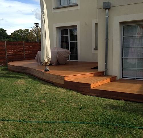 Terrasse en bois exostique cumaru à Telgruc-sur-Mer (29560)