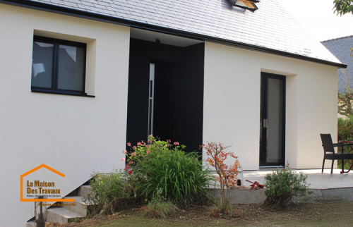 Rénovation porte d'entre