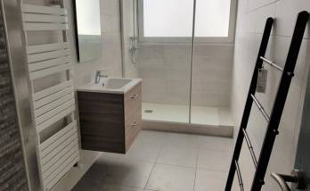 Transformation de salle-de-bain après travaux