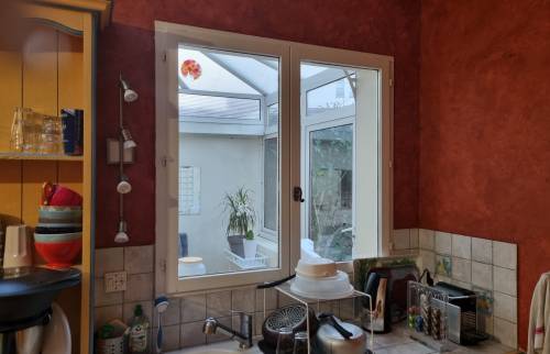 Fenêtre à changer par une future verrière