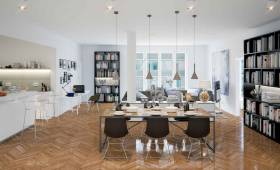 aménagement intérieur d'un loft à Savigny-surOrge