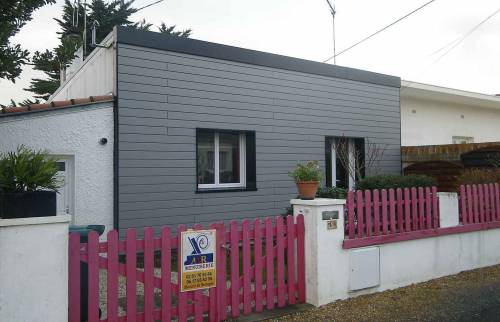 Isolation extérieure avec finition bardage