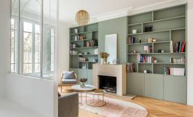 Rénovation élégante d'un salon à Chaville