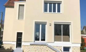 Maison après pose de l'ITE (Yerres 91330)