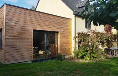 Extension de maison en bois