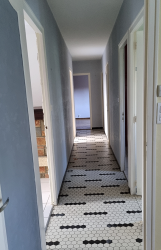 Couloir avant travaux