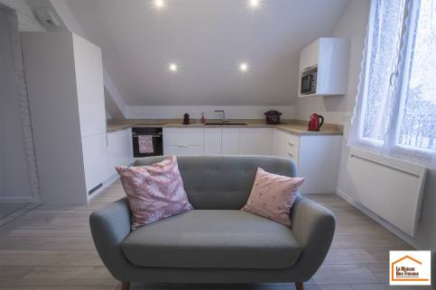 Aménagement de comble en deux-pièces indépendant (Brunoy 91800)