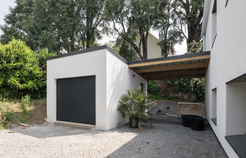 Extension et rénovation de maison pour créer un garage à Vertou