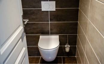 WC suspendu terminé