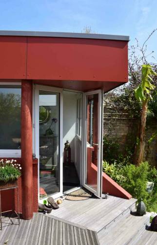 Construction d'une terrasse dans le Calvados