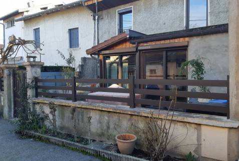 Pose d'une nouvelle clôture en aluminium laqué - Meximieux 01