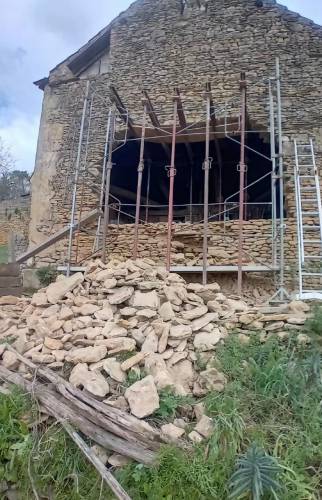 création d'ouvertures sur murs anciens LMDT Manosque