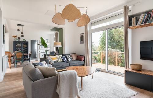 Extension rénovation de maison à Vertou-salon