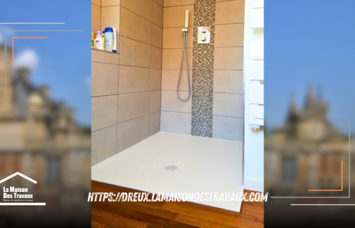 Transformation de Salle de Bain Moderne à Anet Réalisée