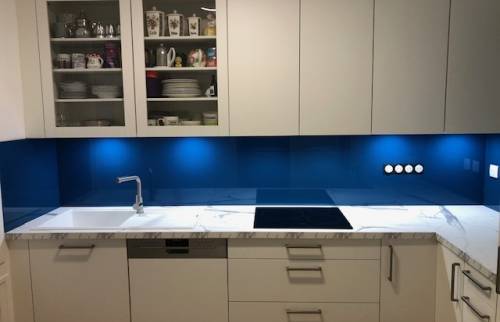 Crédence verre trempé