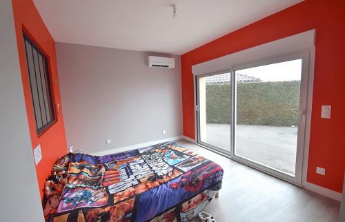 Transformation d’un garage en chambre d’enfant à Nivolas-Vermelle