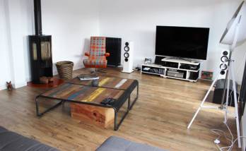 Installation d'une cheminée près de Chambéry